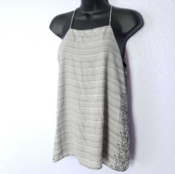 Lila Clothing Co Sleeveless Polyester Stripes - Picture 1 of 7